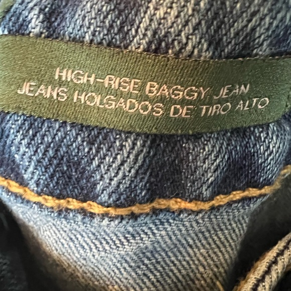 Distressed Blue Women's Jeans - Picture 6 of 7